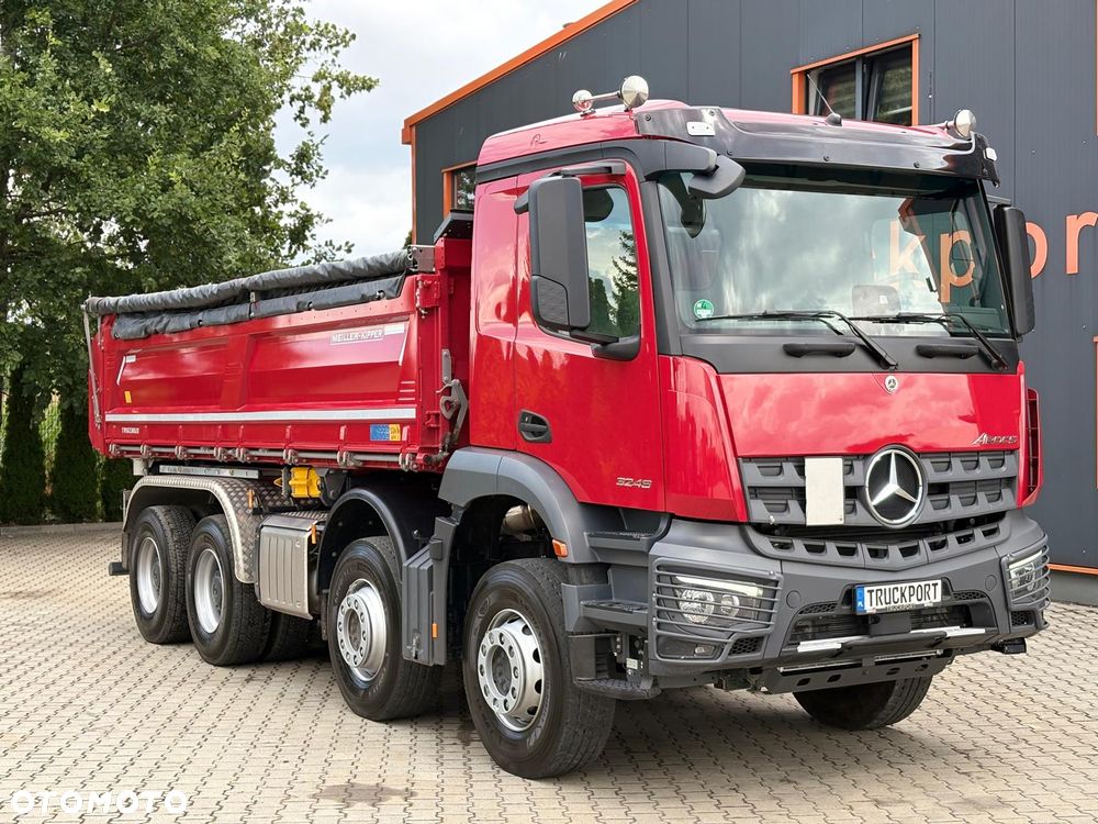 Mercedes-Benz AROCS 3246 8x4 EURO6 WYWROTKA TRÓJSTRONNA Z BORDMATIKIEM - 5