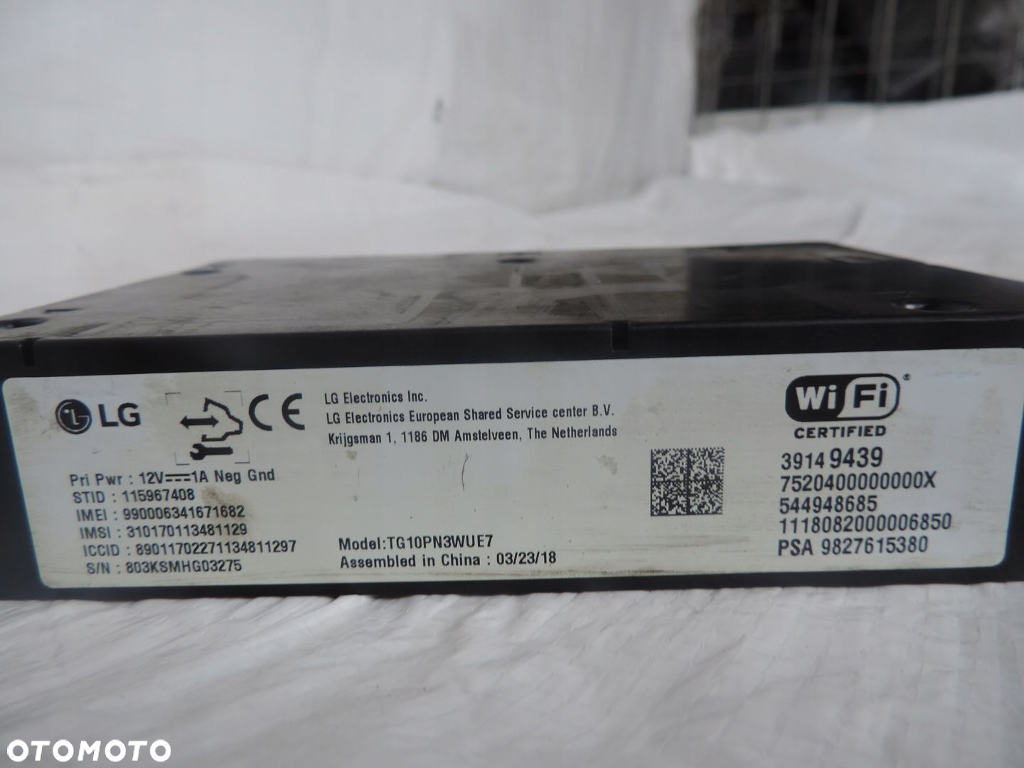OPEL GRANDLAND X MODUŁ WI-FI 39149439 - 2