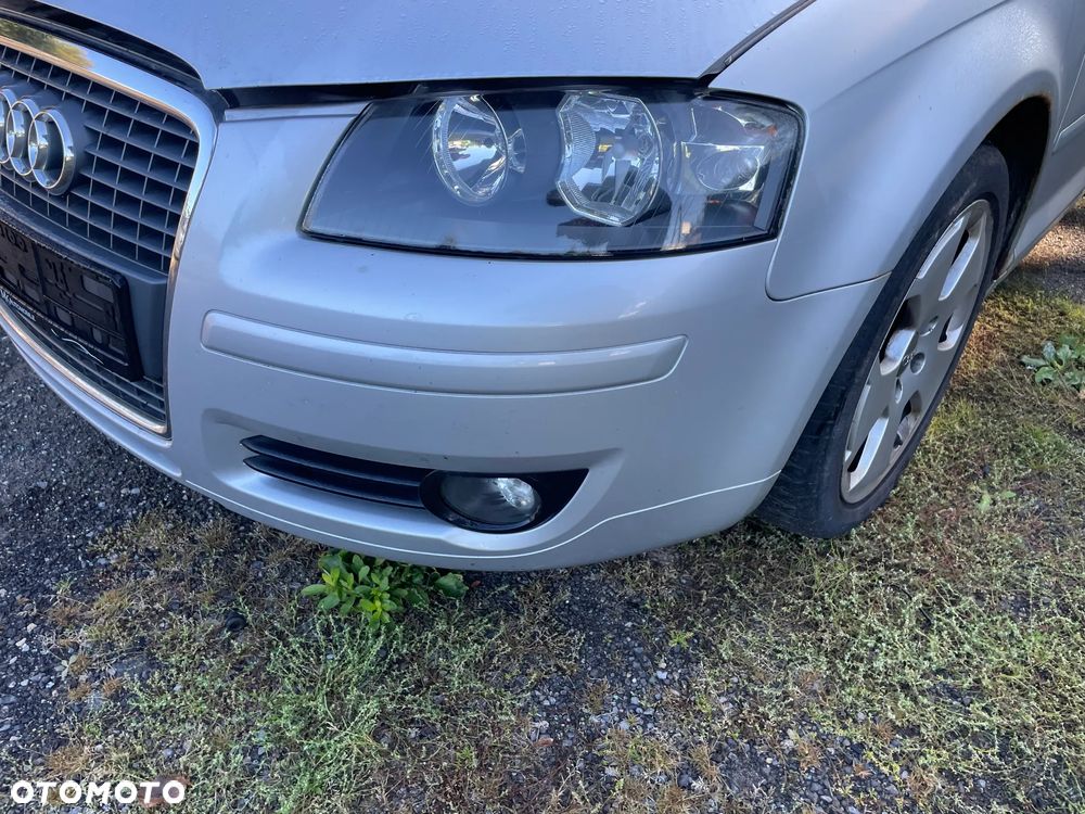 ZDERZAK PRZÓD DUŻY GRILL AUDI A3 8P LX7W - 2