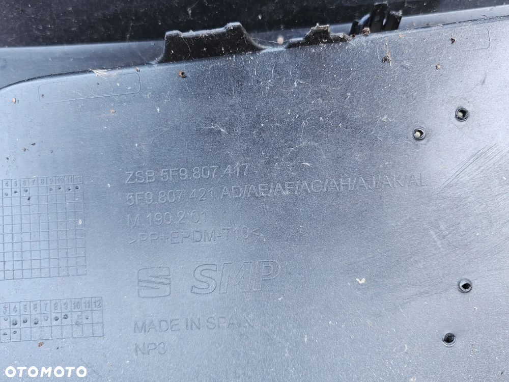 SEAT LEON KOMBI III ZDERZAK TYŁ 5F9807417 - 4