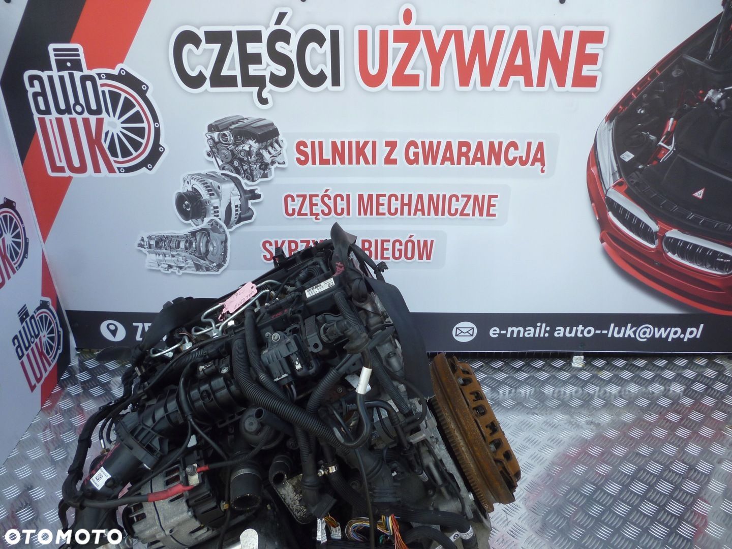 SILNIK KOMPLETNY BMW F20 116d 2.0D N47D20C 116KM 157 TYS - 1