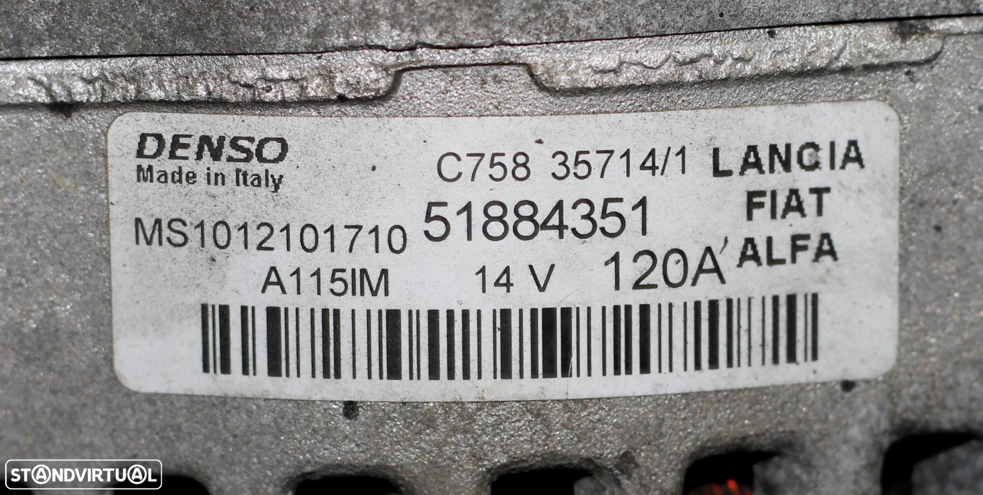 ALTERNADOR ALFA ROMEO GIULIETTA - 6