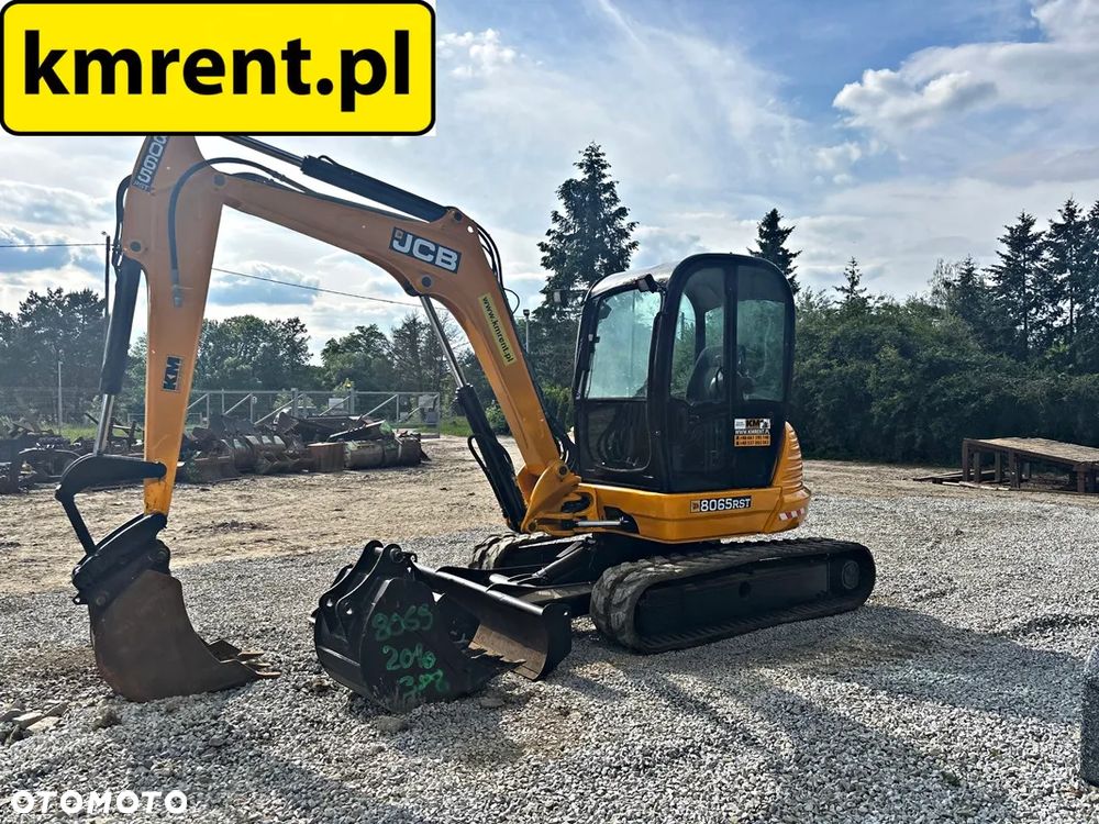 JCB 8065 MINI-KOPARKA 2010 R. MTH:4906! | CAT 307 JCB 855 - 18