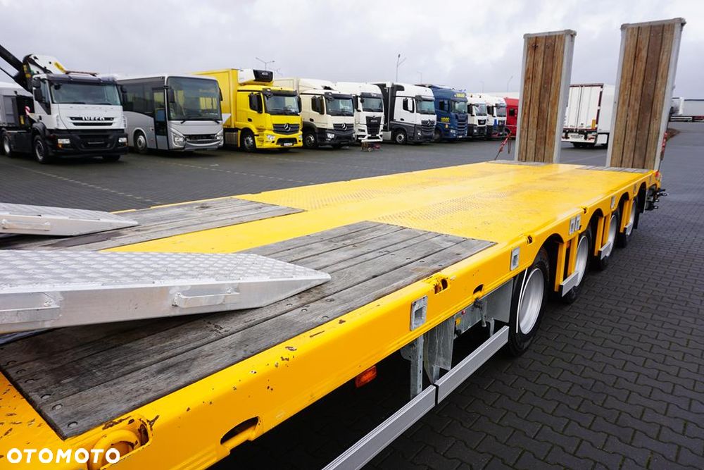 Bodex / NISKOPODWOZIOWA / 4 OSIE / NAJAZDY / 2 X OŚ SKRĘTNA / DMC 65 000 KG / JAK NOWA - 14