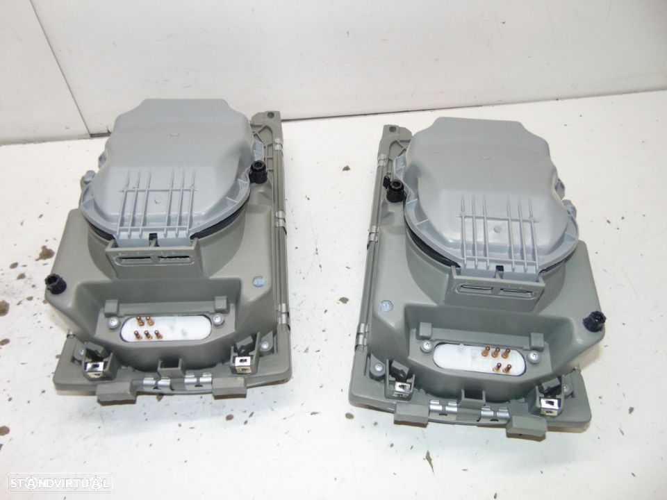 Mercedes w123 farois novos redondo quadrado - 7