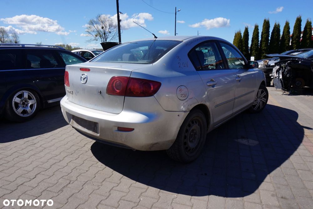 MAZDA 3 I BK SEDAN 2004 22V 1.6 16V Z6 105KM AT SREBRNY na części - 5