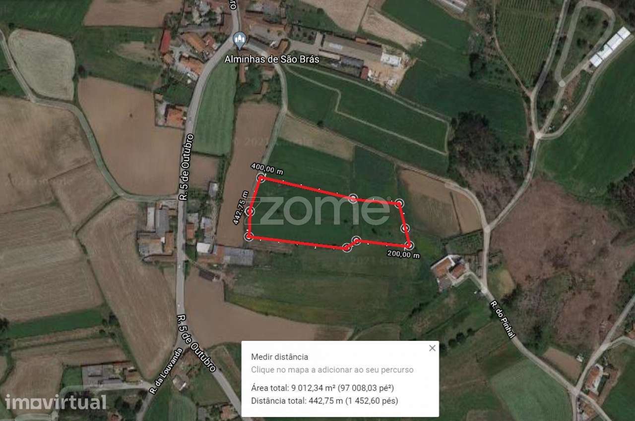 Terreno rústico com 5.000 M2 em Fradelos V.N. Famalicão - Grande imagem: 3/17