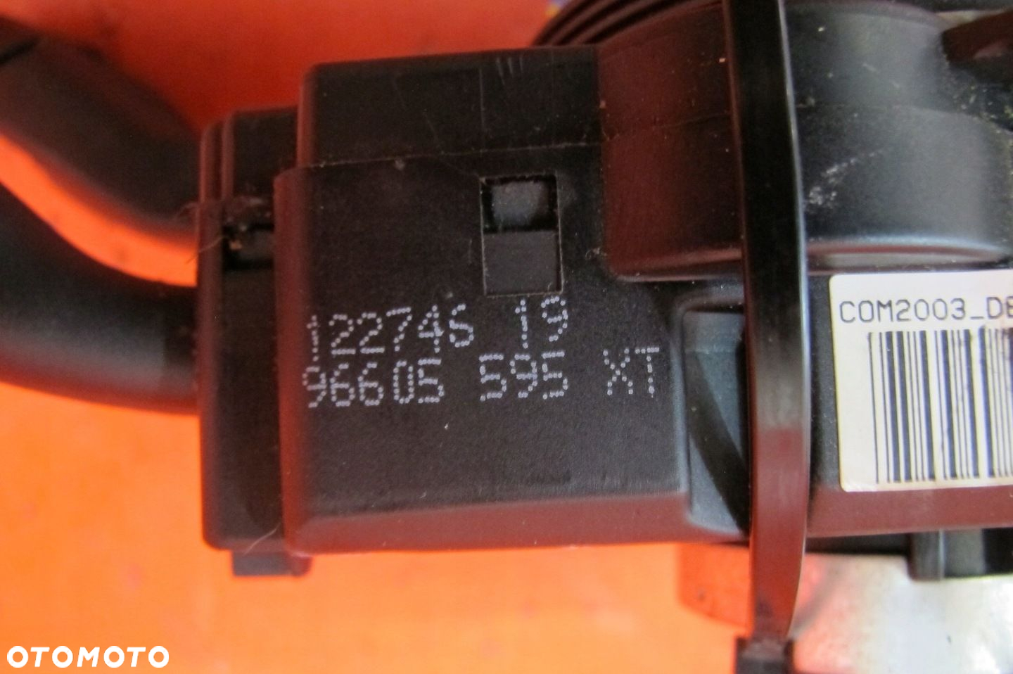 PEUGEOT 807 CITROEN C8 PRZEŁĄCZNIK ZESPOLONY TAŚMA AIRBAG 96605595XT - 4