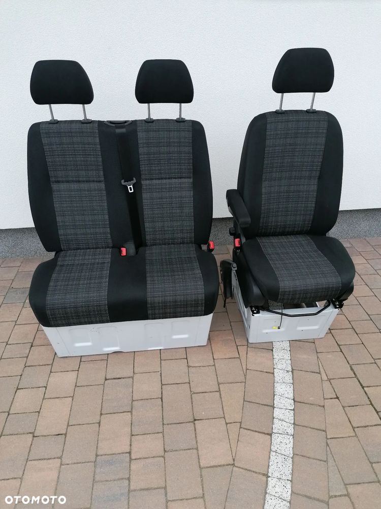 Fotel Mercedes Sprinter pneumatyczny Sprinter VW Crafter kierowca pasażer dwójka jedynka AirBag - 10