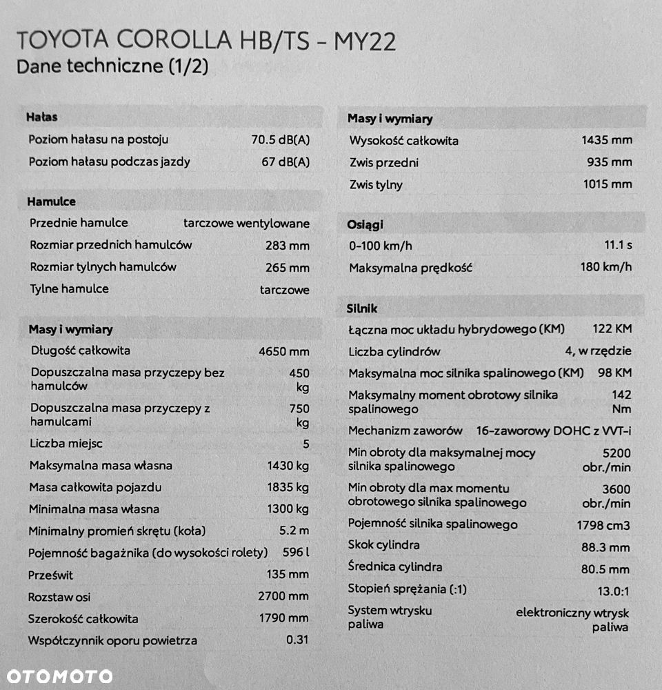 Toyota Corolla 1.8 Hybrid Executive - 20