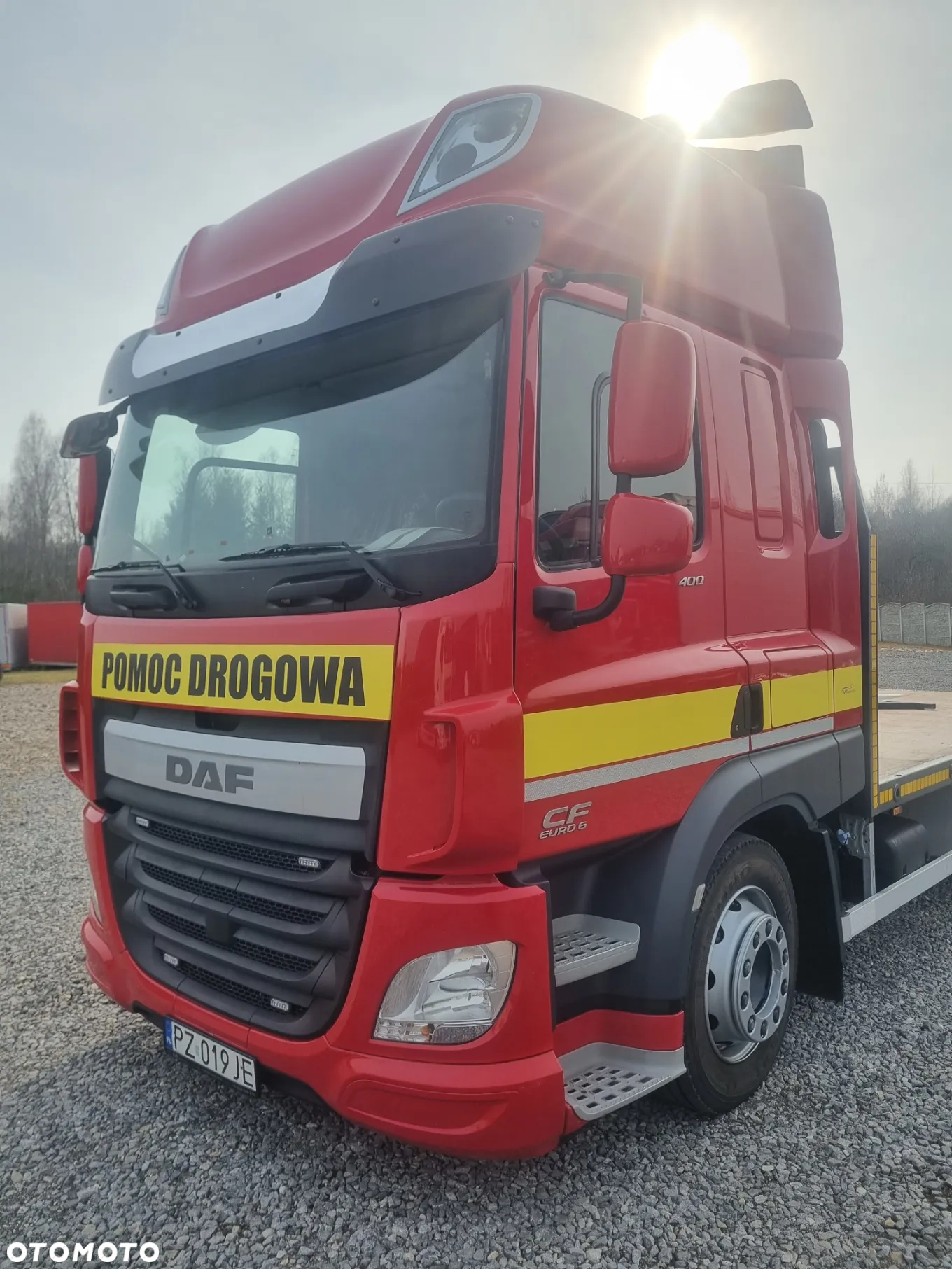 DAF CF 400 / ACC / EURO 6 / POMOC DROGOWA / AUTOLAWETA / WYSUW HYDRAULICZNY - 9