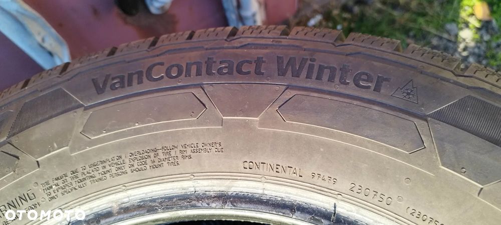 215/65/16c continental vancontact winter - 2
