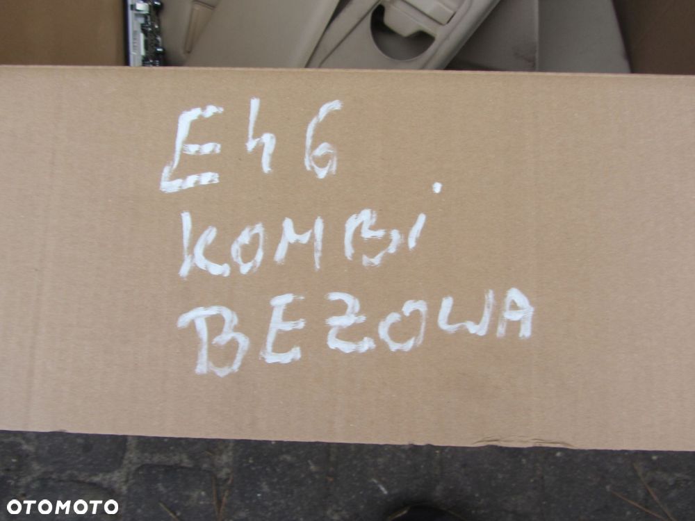 podsufitka bmw e46 kombi kremowa komplet - 6