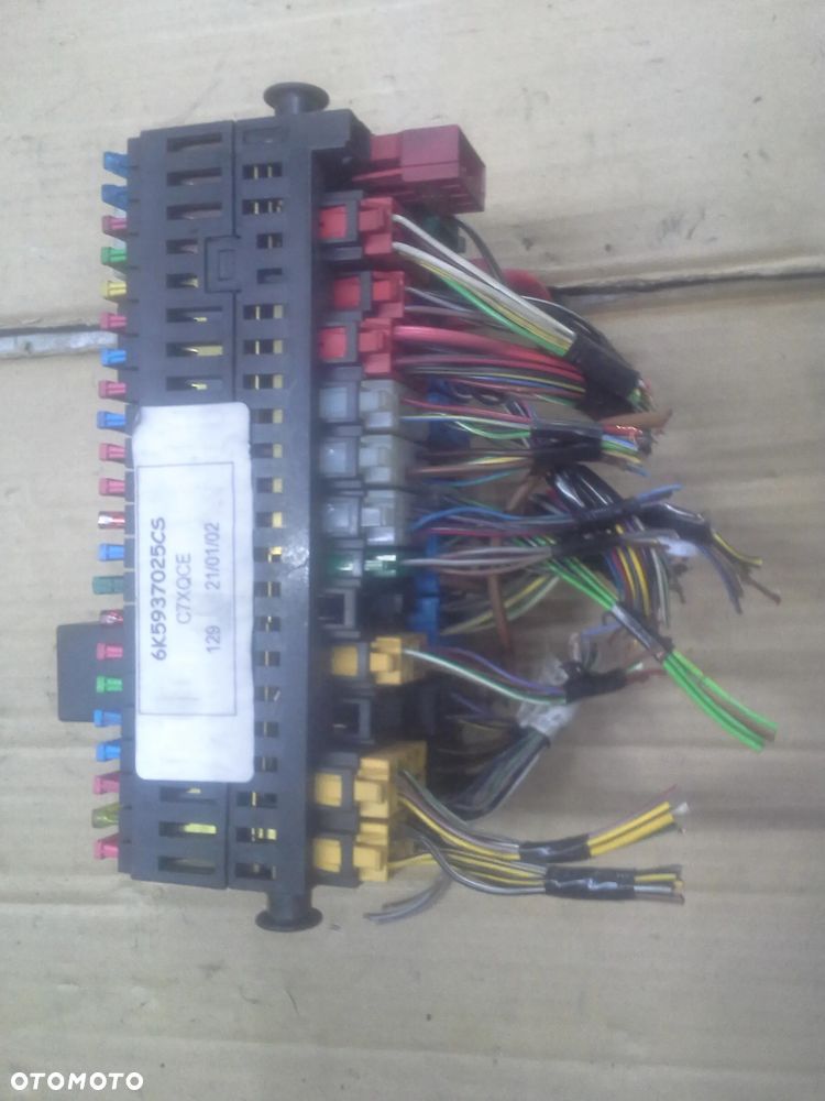 Volkswagen Caddy II 1.9 SDi zestaw startowy komputer 0281010007  038906013AN - 16