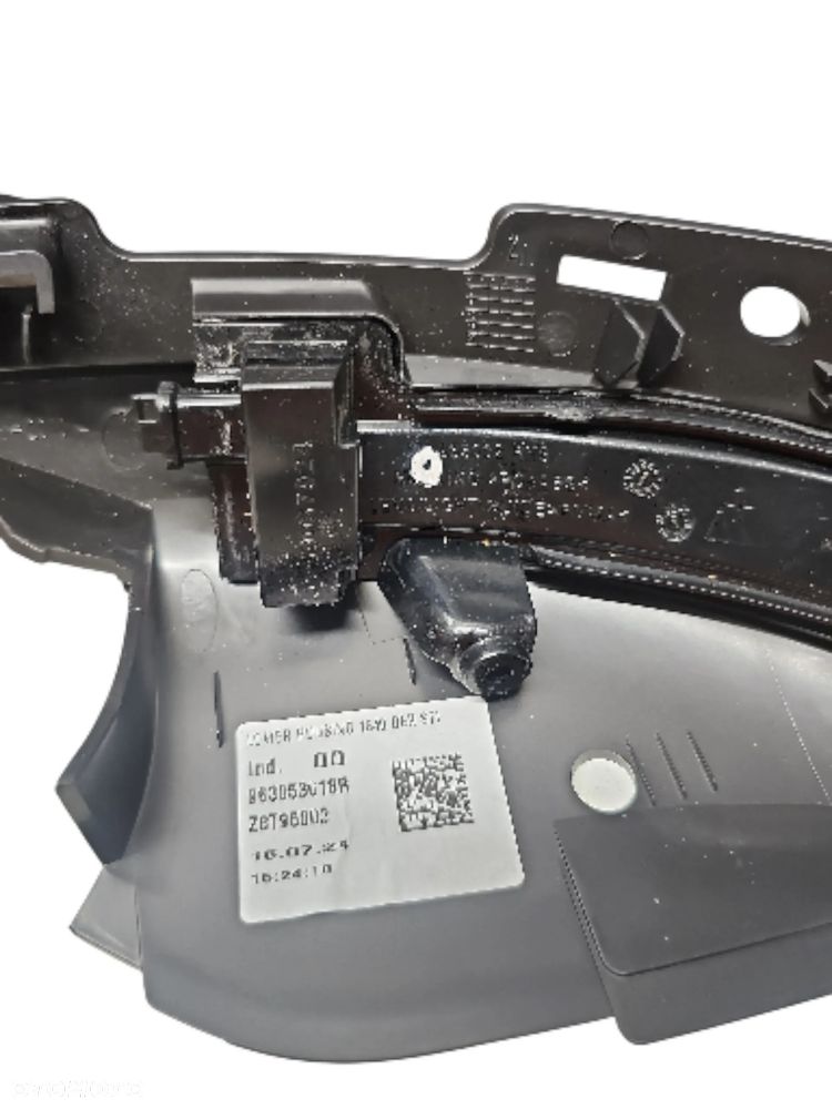 RENAULT CLIO V MEGANE IV OBUDOWA DOLNA LUSTERKA PRAWA MIGACZ 963053618R - 3