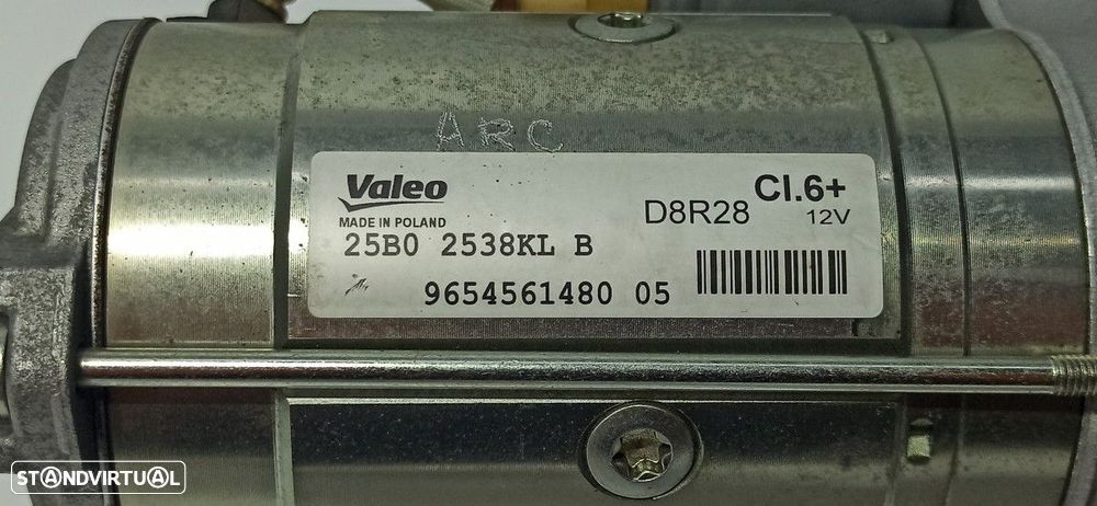 MOTOR DE ARRANQUE PEUGEOT 508 SW ALLURE - 3