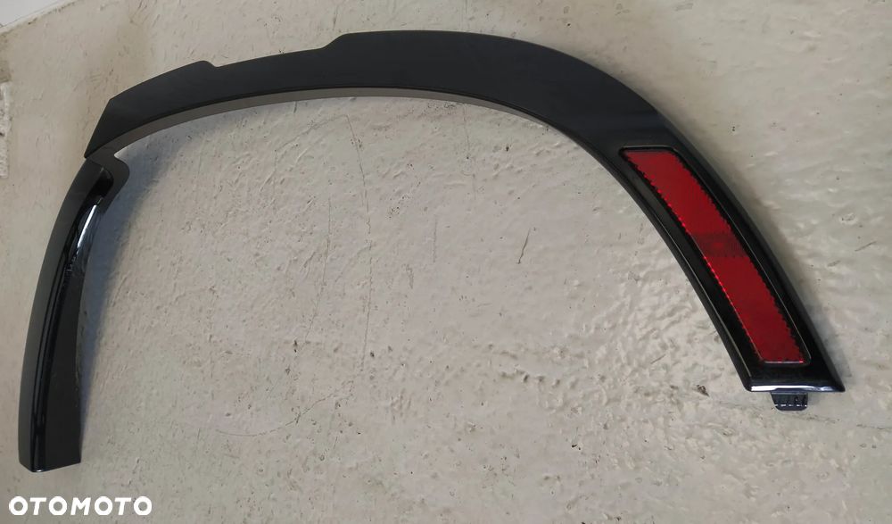 LAND ROVER DEFENDER L663 LISTWA NAKŁADKA BŁOTNIKA LEWY TYŁ TYLNA Z ODBLASKIEM + ZACZEPY  ORYGINAŁ - 4