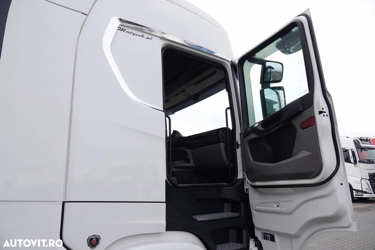 Scania S 450 / RETARDER / I-PARK COOL / HIDRAULICĂ / JANTE ALIE / ANVELOPE 100% / DUPĂ CONTRACTUL DE SERVICE - 35