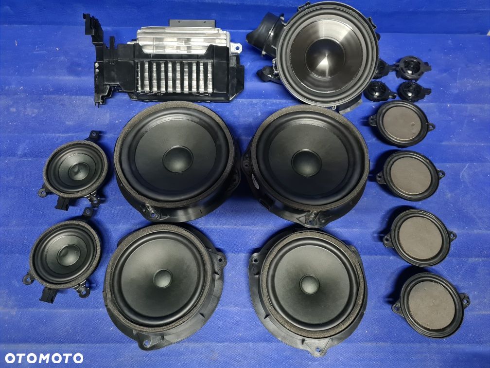 NAGŁOŚNIENIE Bang & Olufsen komplet wzmacniacz AUDI A3 S3 8Y oryginał - 1