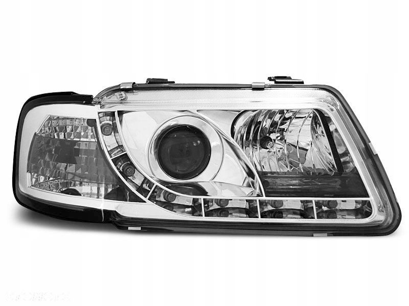 Lampy Przednie Audi A3 96-00 Chrome Rl - 1
