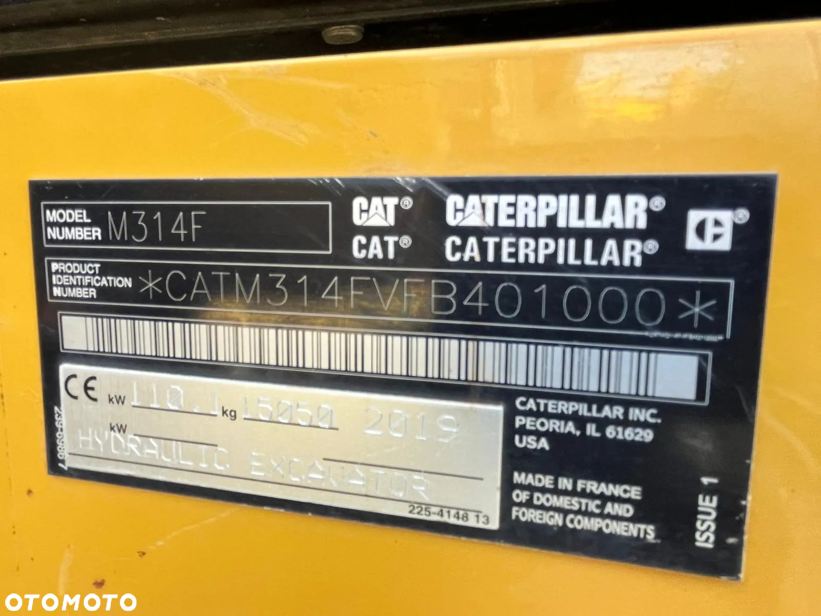 Caterpillar Caterpillar M314F 2019r. / Pełen serwis CAT/ NIEMCY !!! - 7