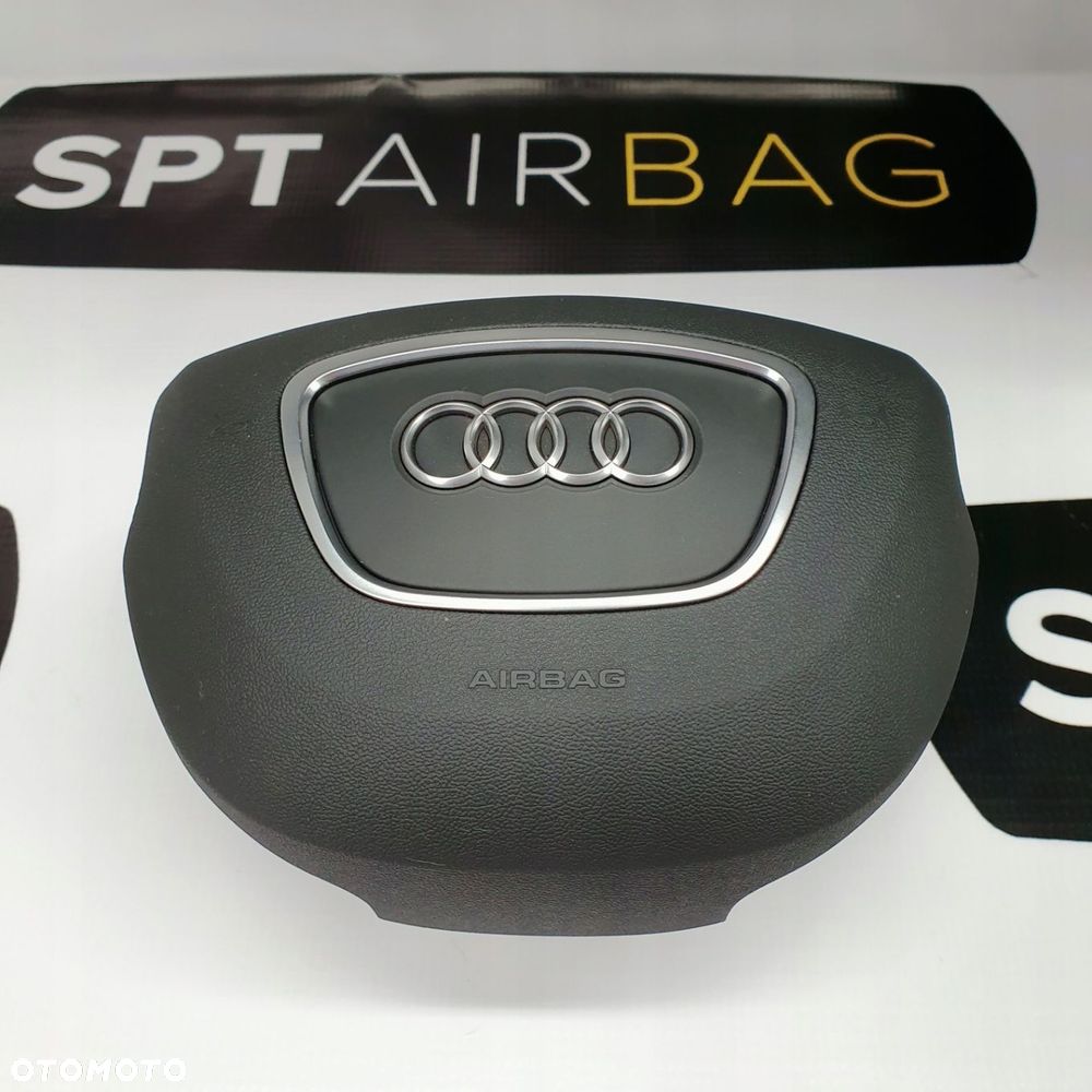 AUDI A4 B8 DESKA ROZDZIELCZA KONSOLA KOKPIT PULPIT PODUSZKI AIRBAG AIR BAG PASY KIT SET - 4