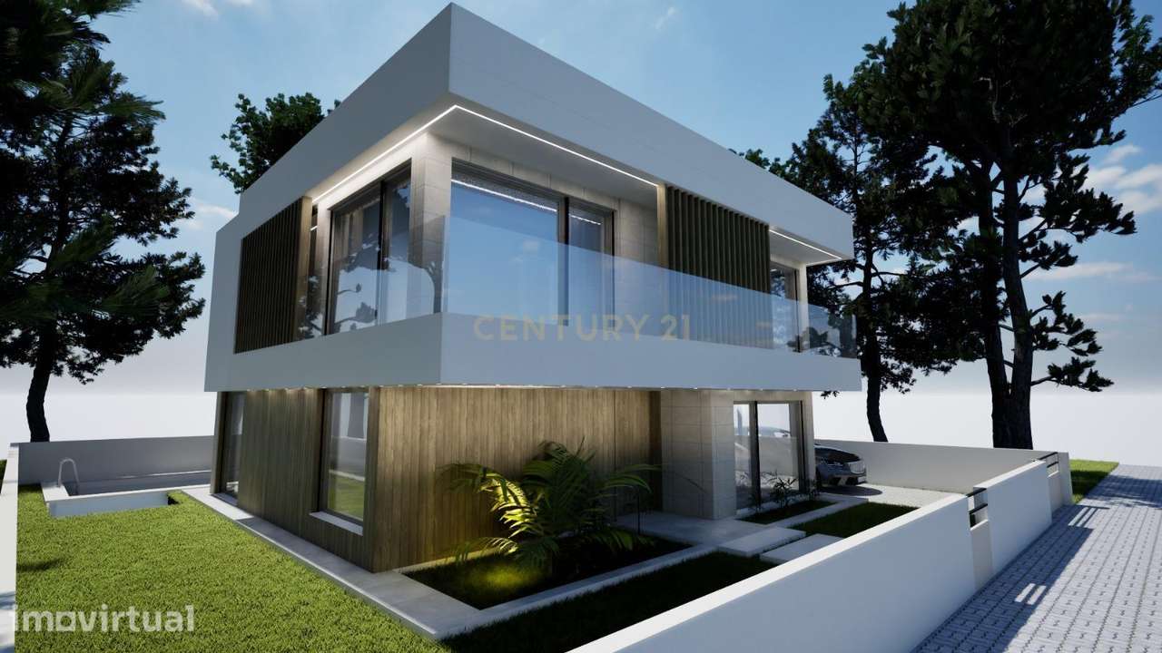 Moderna Moradia T4 em Construção na Aroeira -  Charneca de Caparica - Grande imagem: 2/3