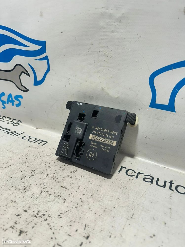 .Módulo Confort SRS Mercedes Benz CLS C219 W219 2198200326 - 5