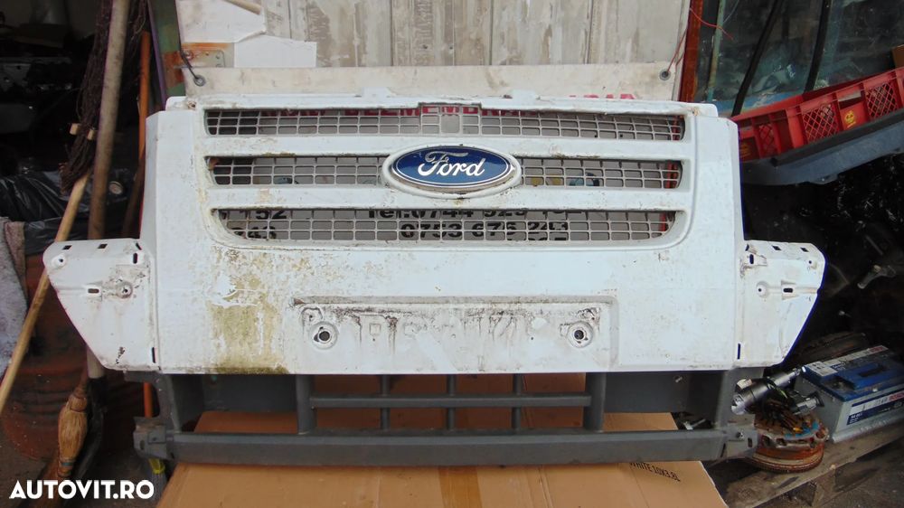 Grila fata Fotrd Transit an 2006-2014 grila bara fata frontala transit 6 dezmembrez - 1