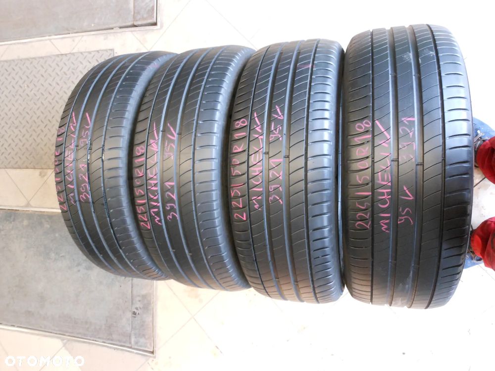 Opony 225/50r18 michelin primacy 3 6mm lato komplet - 1