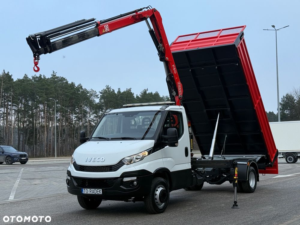 Iveco DAILY 72-180 3.0 HPI 170KM * HDS FASSI F 50* 2125kg Udźwig * Wywrotka 3 Stronna * 11 metrów wysuwu - 2