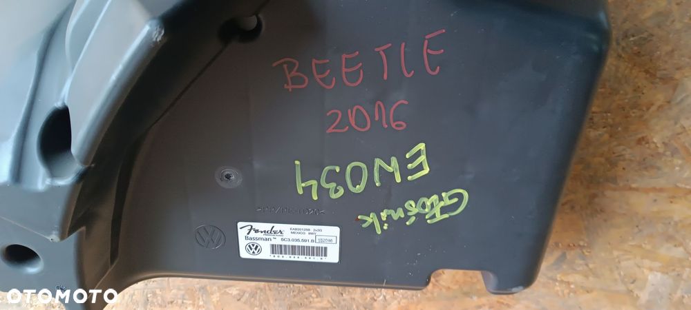 VW BEETLE 2016 GŁOŚNIK SUBWOOFER 5C3035591B - 2
