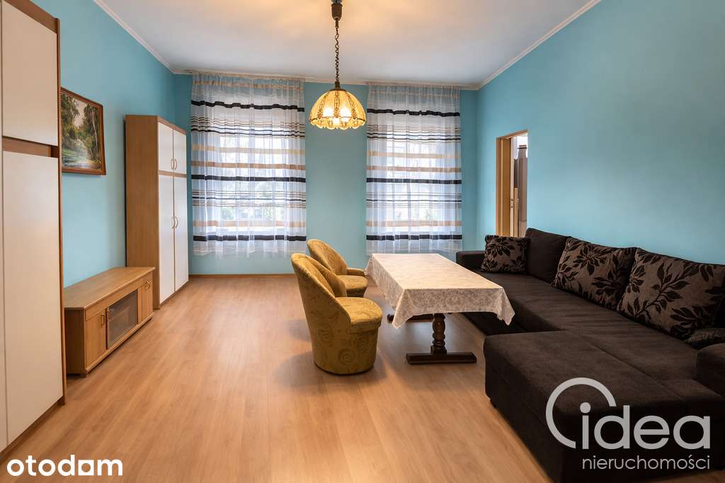 2 pokoje, 46m2 z widną kuchnią, Centrum