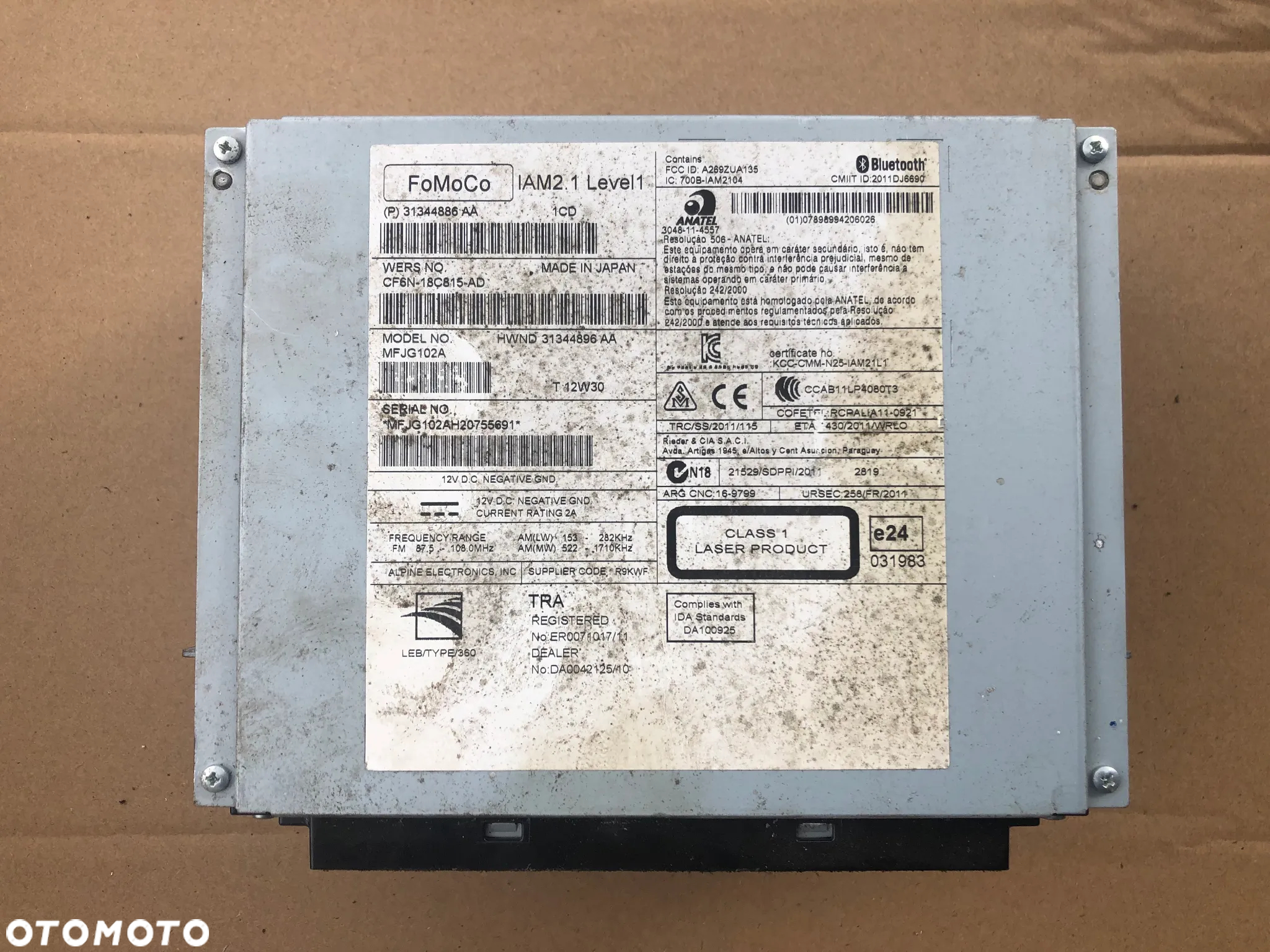 Radio Nawigacja CD CF6N-18C815 Range Rover Evoque - 2