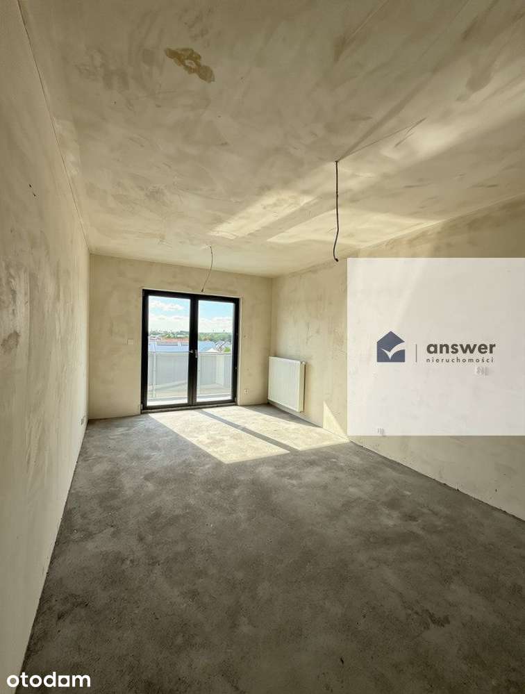 Mieszkanie 50,5 m² | Nowe Małomice | Balkon