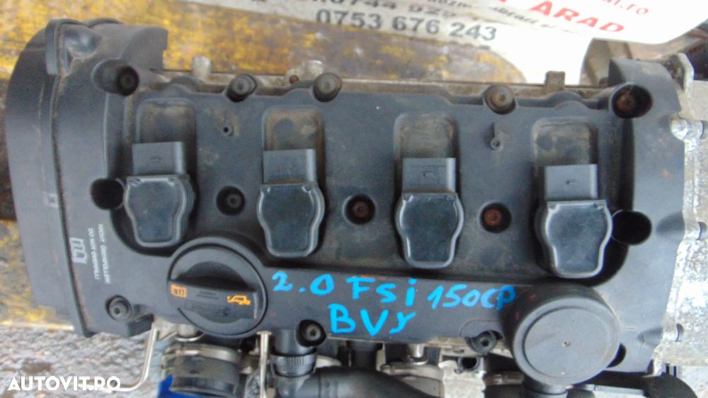 Motor VW BVY passat b6 eos jetta skoda octavia seat leon touran golf 5 2.0fsi audi a3 - 6