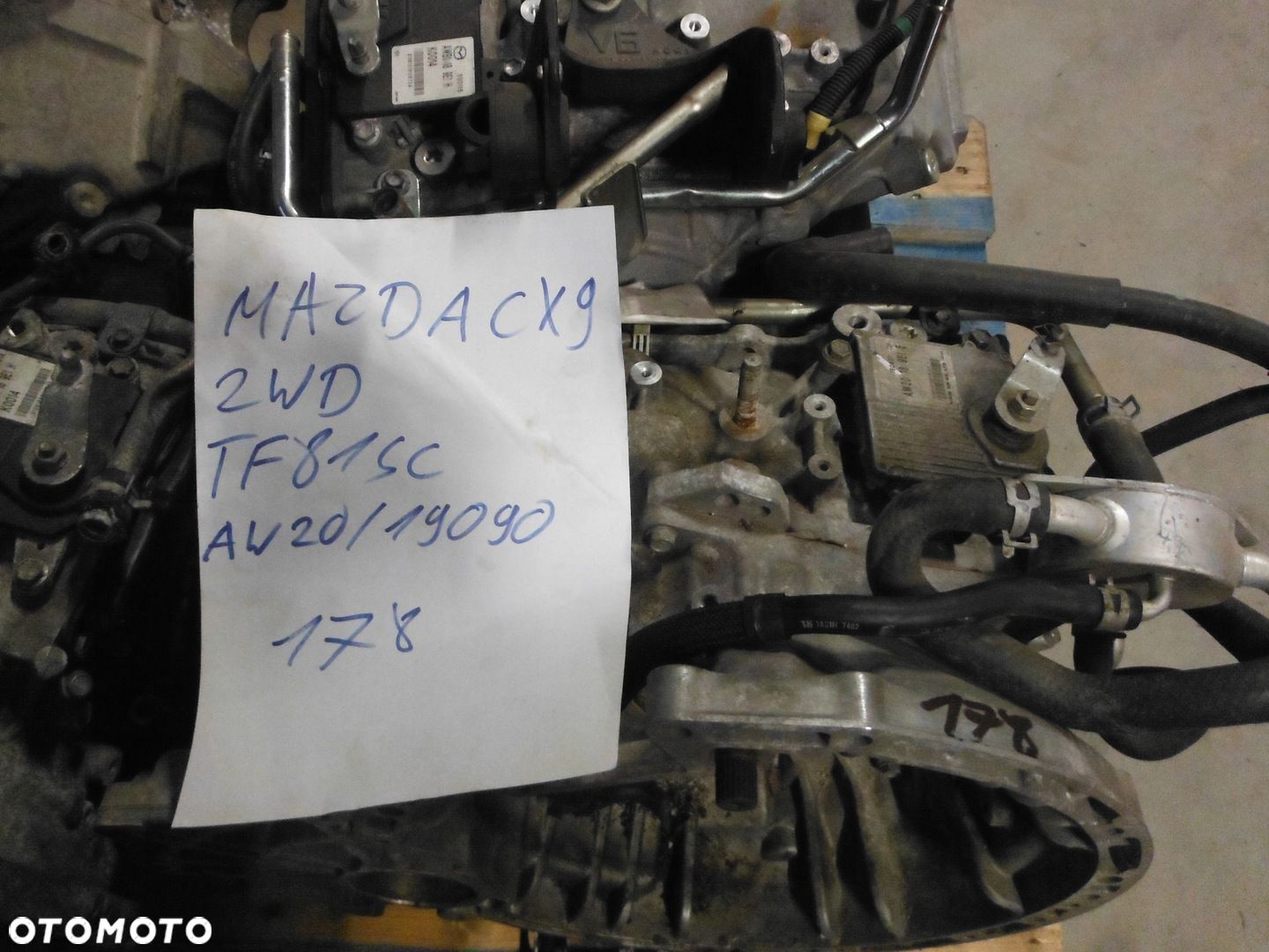 SKRZYNIA BIEGÓW MAZDA CX9 AW2019090 TF81SC - 1