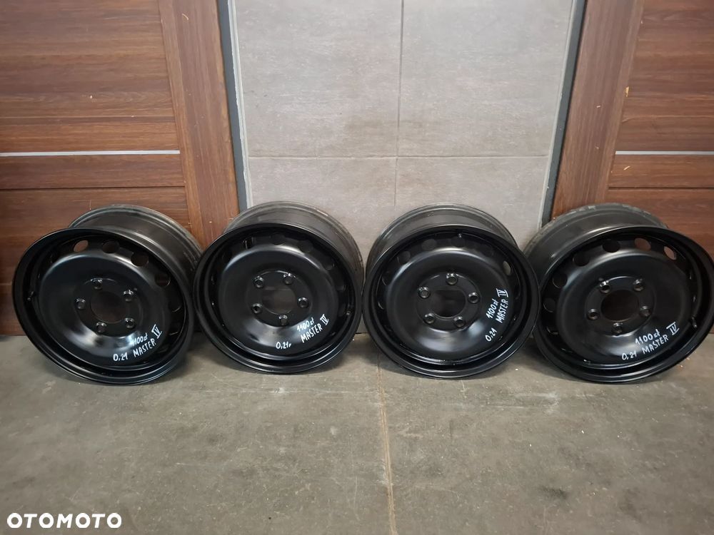 4x felgi stalowe komplet Nissan NV400  Renault Master IV 2021 rok - 1
