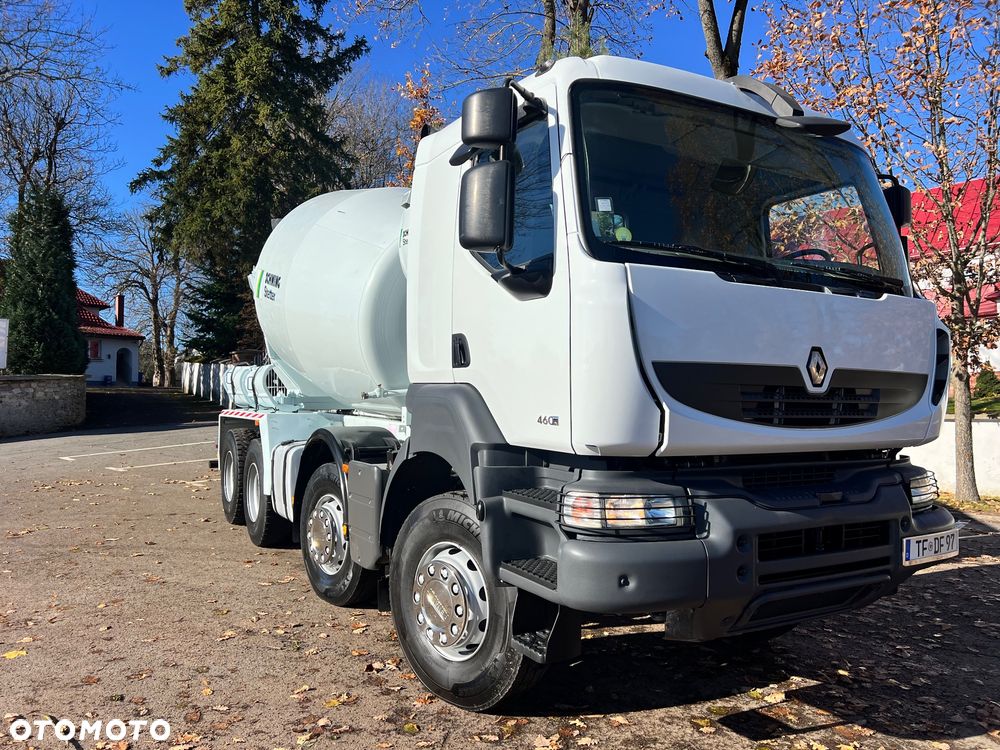 Renault KERAX 460DXI EURO5, BETONOMIESZARKA,ORGINAŁ, 8x4, Manual,STETTER SCHWING10m3, STAN IDEALNY, - 15