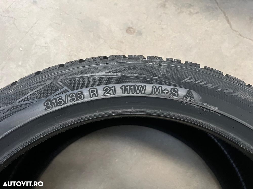 Vând set anvelope 275/40/21-315/35/21 vredestein de iarnă noi - 5