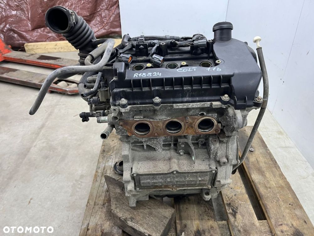 Silnik Mitsubishi Colt VI 6 Z30 Smart Forfour I w454 04-12r. 1.1b kod 13491080 3a91 głowica słupek - 5