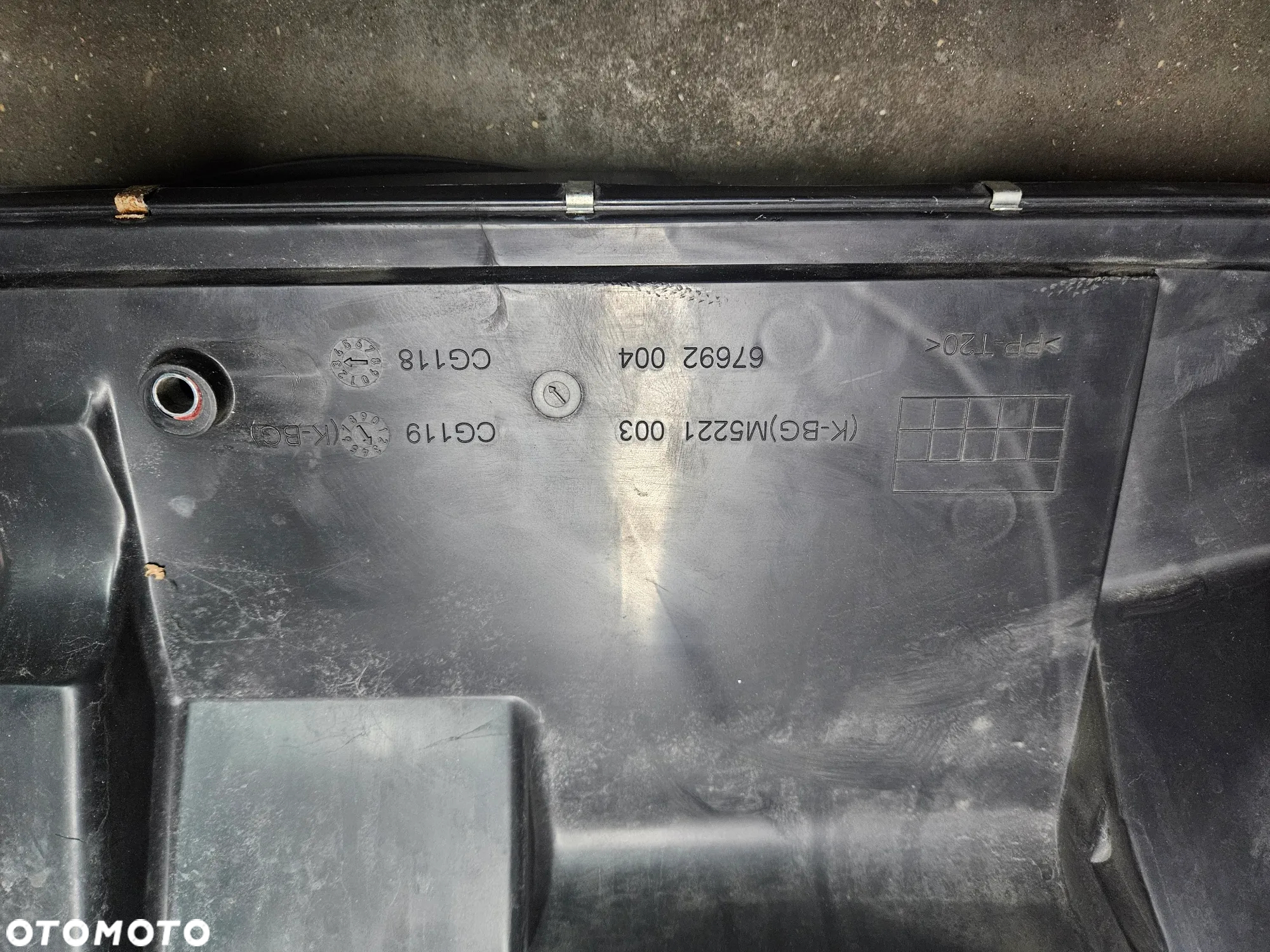 WLOT OBUDOWA FILTRA KABINOWEGO NAGRZEWNICY W463 G63 AMG 4638301100 - 4