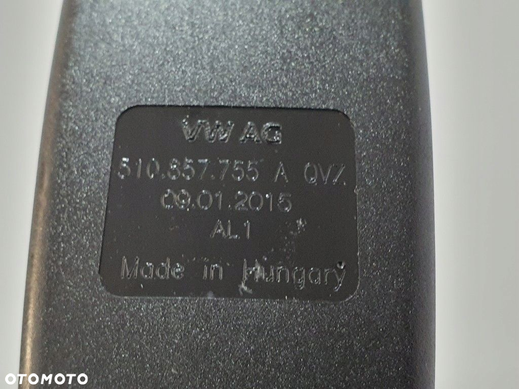 VW GOLF SPORTSVAN ZAPINKA PASA BEZPIECZEŃSTWA LEWY PRZÓD KIEROWCA 510857755 - 5