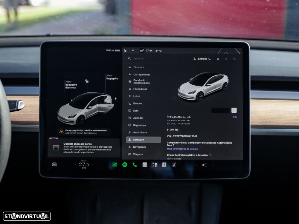 Tesla Model 3 Long Range Tração Integral - 25