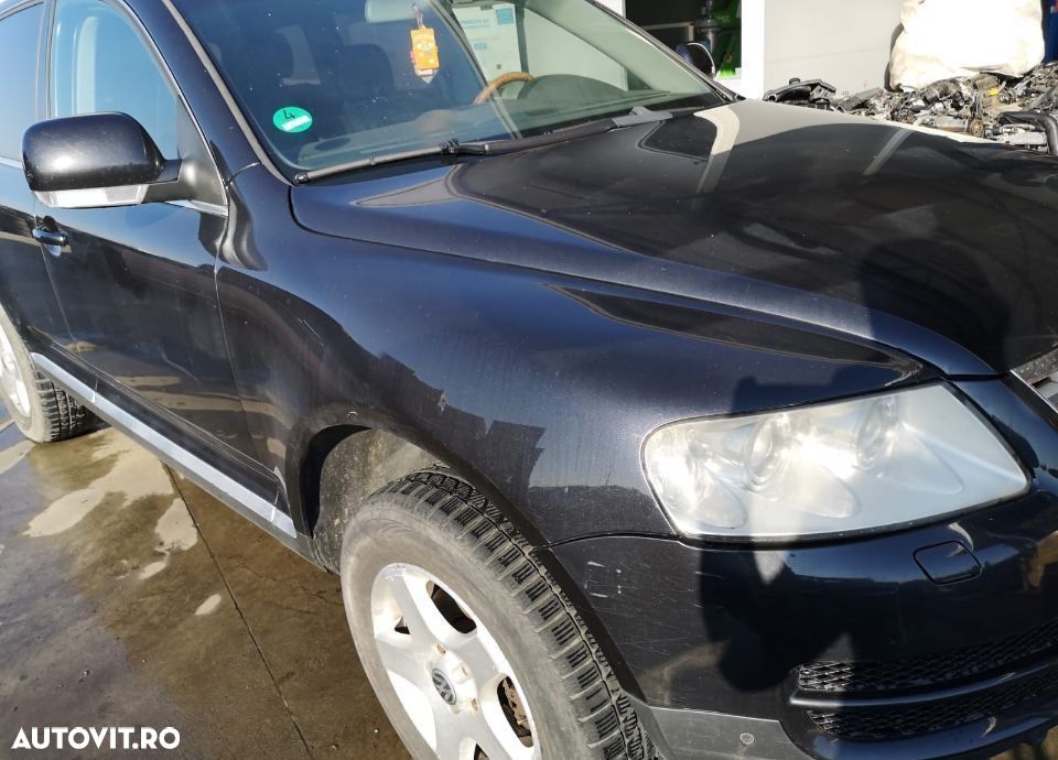 Bara fata Trager Capota Far Usa Oglinda Aripa Radiator Volkswagen Touareg 7L 2.5 tdi BAC an 2006 - 12