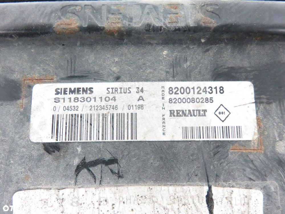 STEROWNIK RENAULT SCENIC I FL 1.6 S118301104 8200124318 - 3