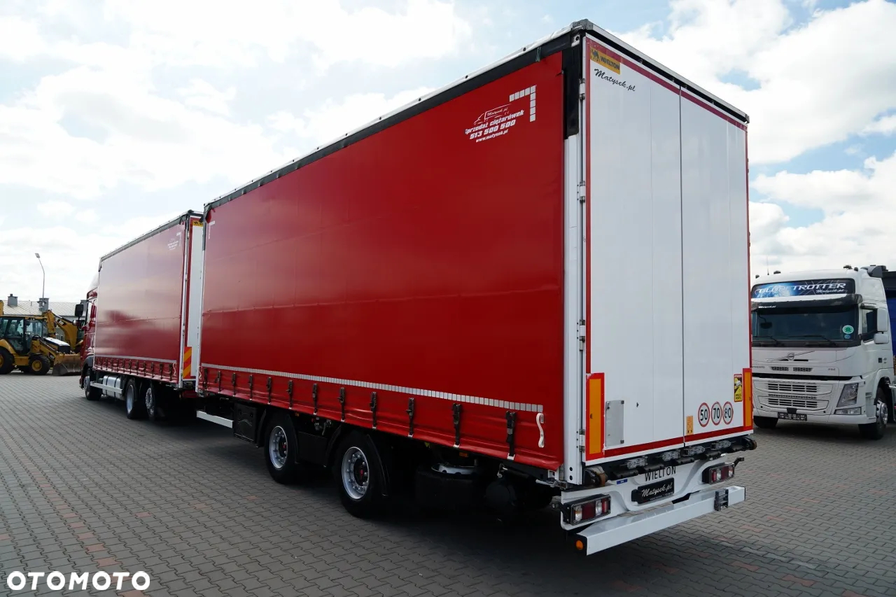 DAF XF 480 / ZESTAW TANDEM / 120 M3 / PRZEJAZDOWY / PO ZŁOTYM KONTRAKCIE SERWISOWYM - 5