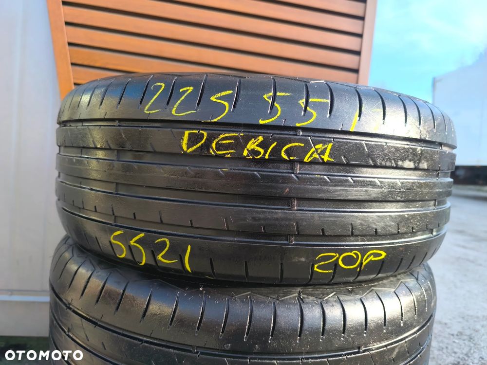 225/55R17 101Y Opony Letnie Lato DĘBICA PRESTO HP2 4,5-5mm Legnica ALU-RAD 21r. 225/55 - 5