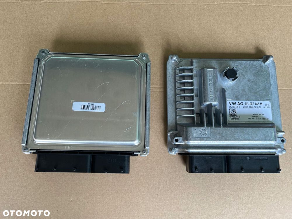 sterownik komputer silnika vw 04l907445m vw t6 vw t6.1 transporter multivan - 3