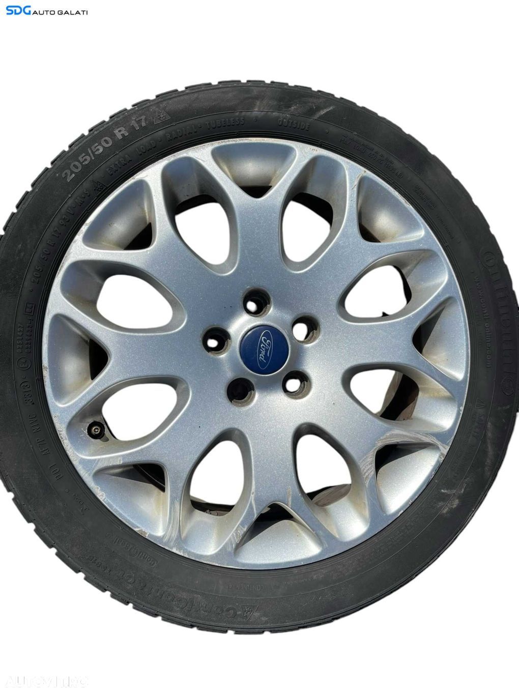 Roata Janta Rezerva Aliaj 205 50 17 R17 Ford C-Max 2004 - 2010 Cod 8M5J-1007-AA (anvelope de iarnă 2 cu 2) [B4070] - 1